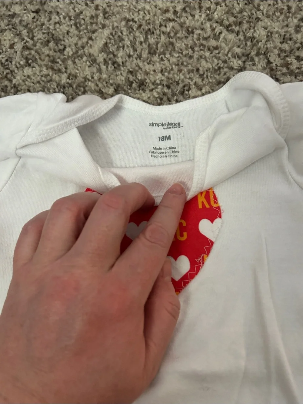 Handmade soft white